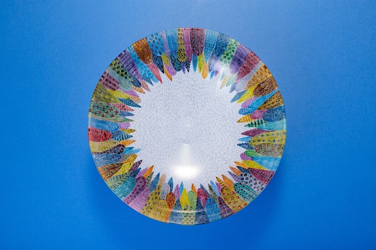 林久美子｜ガラス｜ボール 30cm