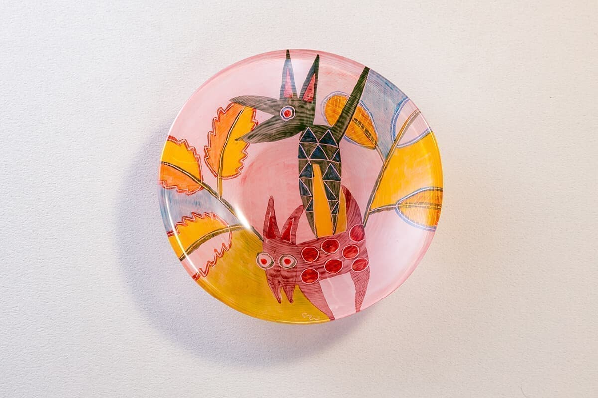 林久美子｜2014｜小皿 12cm