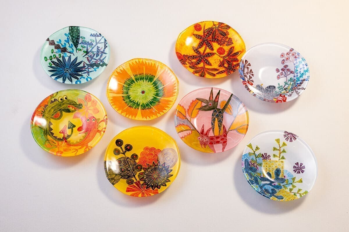 林久美子｜2014｜小皿 12cm