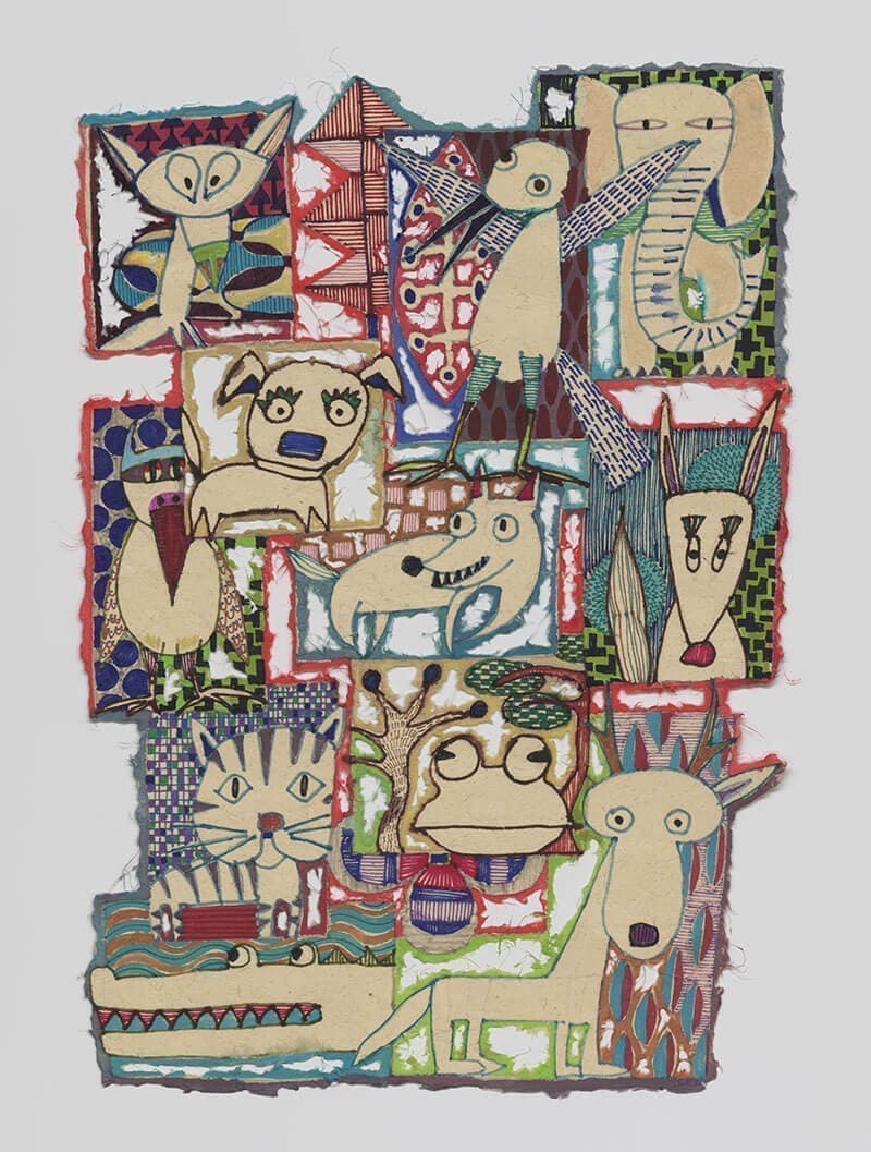 林久美子｜抜き絵