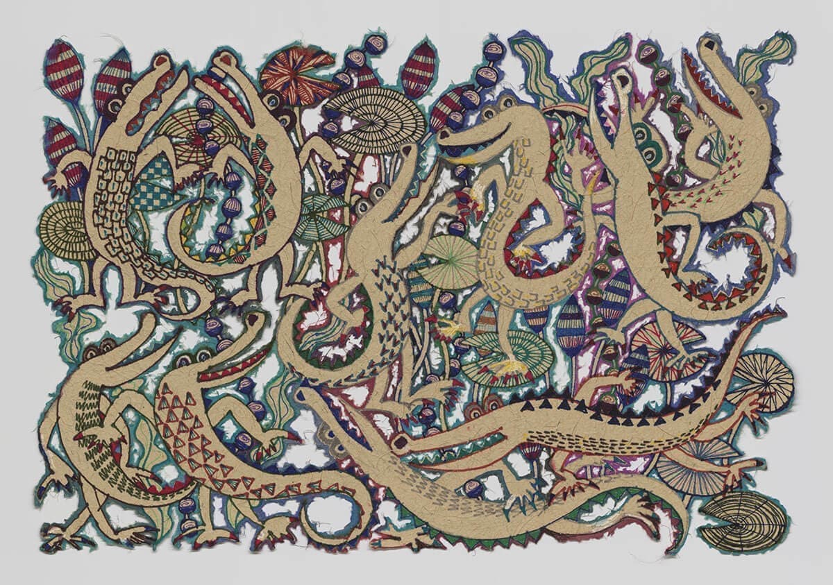 林久美子｜抜き絵